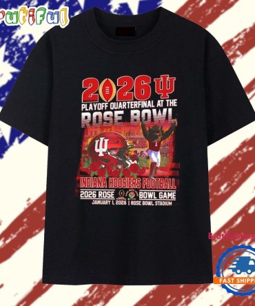 Indiana Hoosiers 2026 Rose Bowl Game Mascot T Shirt