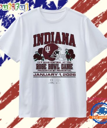 Indiana Hoosiers Cfp Quarterfinal At The Rose Bowl Game January 1 2026 T Shirt