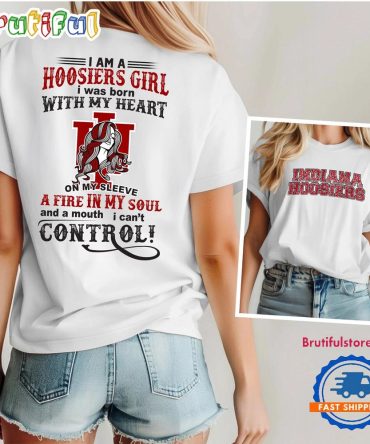 Indiana Hoosiers Ncaa Girl Fan Unisex 3D Shirt