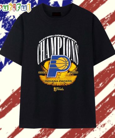 Indiana Pacers 2024-2025 Eastern Conference Champions Box Out T Shirt