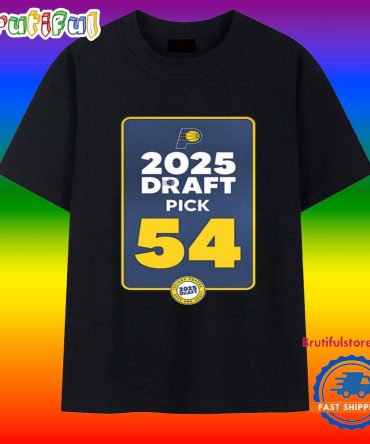 Indiana Pacers 2025 Draft Pick 54 T Shirt