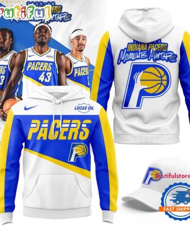 Indiana Pacers 2025-2026City Edition Oversized Crewneck Hoodie