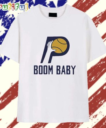 Indiana Pacers Boom Baby 2025 Eastern Conference Finals Champions T Shirt