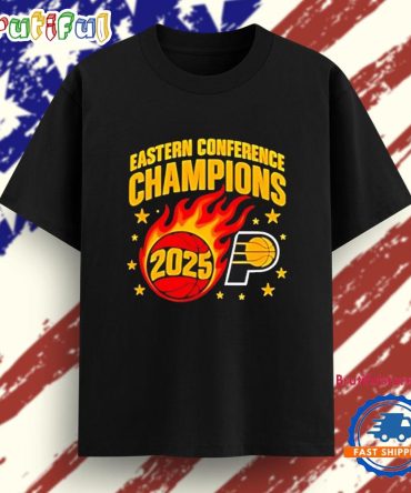 Indiana Pacers Eastern Conference Champions 2025 T Shirt