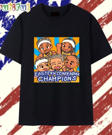 Indiana Pacers Eastern Conference Champions Cartoon T Shirt