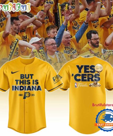Indiana Pacers Final 2025 Baseball Jersey