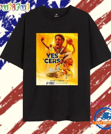 Indiana Pacers Tyrese Haliburton Yes ‘Cers Art T Shirt