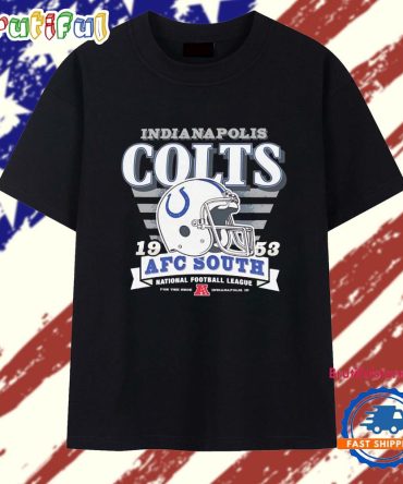 Indianapolis Colts 1953 Afc South National Football League Vintage T Shirt
