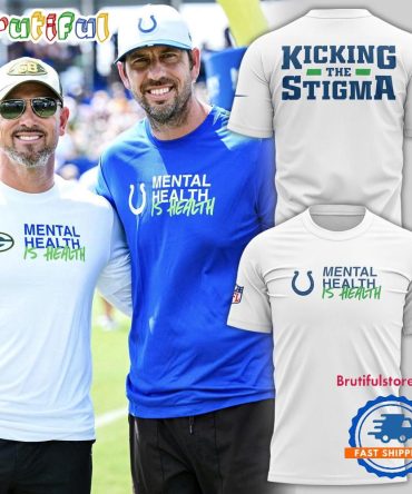 Indianapolis Colts Mental Health Is Health White T Shirt
