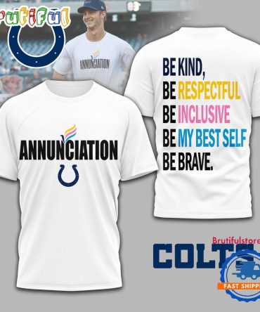 Indianapolis Colts Nfl Annunciation 2025 Unisex 3D Shirt