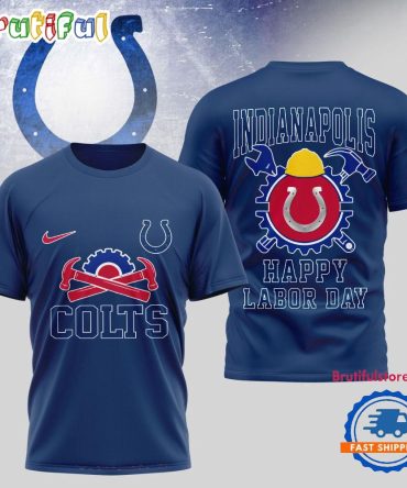 Indianapolis Colts Nfl Happy Labor Day 2025 Uniesx 3D Shirt