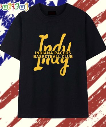 Indy Indiana Pacers Basketball Club T Shirt