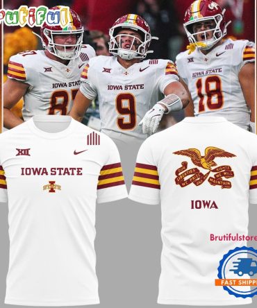 Iowa State Cyclone Flag Uniform 2025 Limited Edition T Shirt
