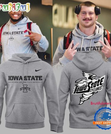 Iowa State Cyclones Football 2025 New Hoodie