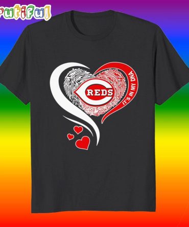 It’S In My Dna Cincinnati Reds Heart 2025 T Shirt