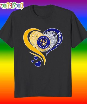 It’S In My Dna Milwaukee Brewers Heart 2025 T Shirt