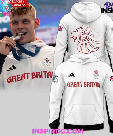 Great Britain Lion Olympic Paris 2024 Hoodie
