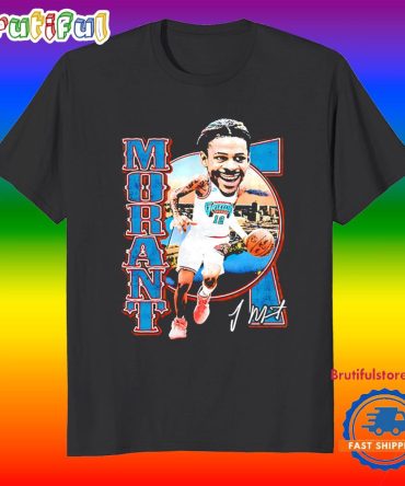 Ja Morant Memphis Grizzlies Big Head Signature T Shirt