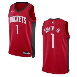 Jabari Smith jr. Icon Edition Houston Rockets 2022-23 Red Swingman Jersey - Alzaintravels