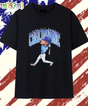Jac Caglianone Kansas City Royals Caricature T Shirt