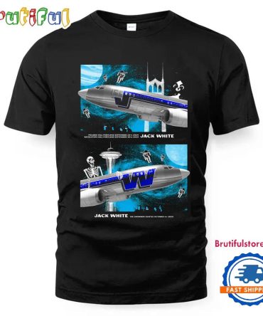 Jack White Sept 29-30 & Oct 1 2024 Live At Portland And Seattle T Shirt