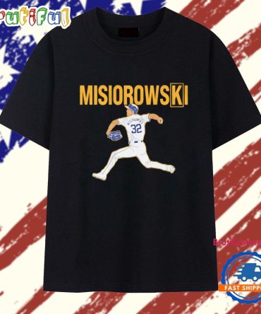 Jacob Misiorowski K Sign Milwaukee Brewers T Shirt