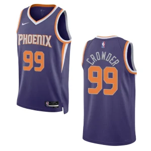 Phoenix Suns Jae Crowder 2022-23 Icon Edition Purple Swingman Jersey - Alzaintravels