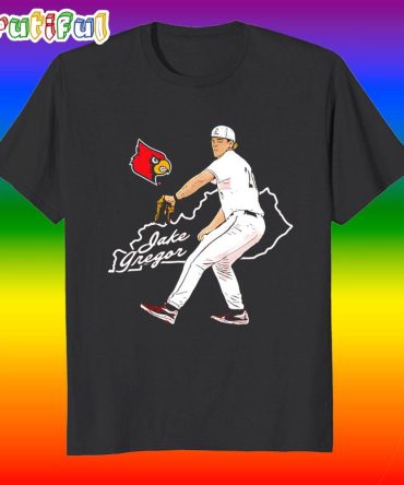 Jake Gregor Louisville Cardinals Baseball Hometown T Shirt