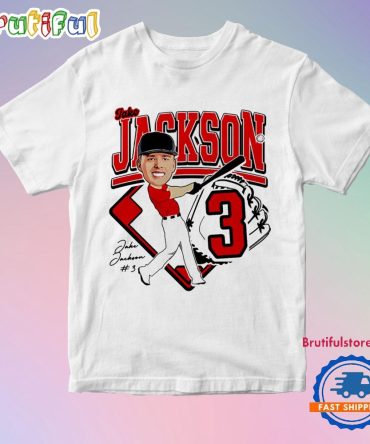 Jake Jackson Louisiana Ragin’ Cajuns Caricature ’25 T Shirt