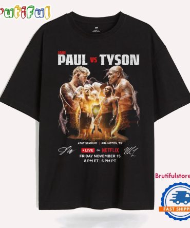 Jake Paul Vs Mike Tyson Friday Now 15 2024 T Shirt