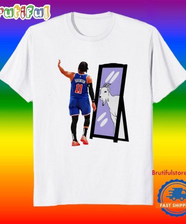 Jalen Brunson Mirror Goat Ny Knicks T Shirt