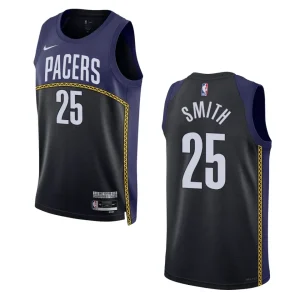 Jalen Smith City Edition Indiana Pacers 2022-23 Blue Swingman Jersey - Alzaintravels