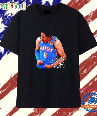 Jalen Williams Oklahoma City Thunder Nba Basketball Signature T Shirt