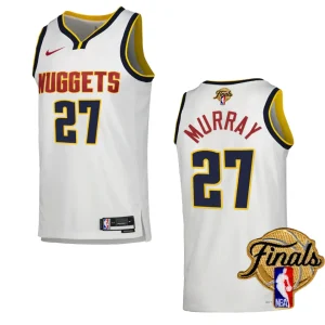 Jamal Murray White 2023 NBA Finals Denver Nuggets Association Edition Jersey - Alzaintravels