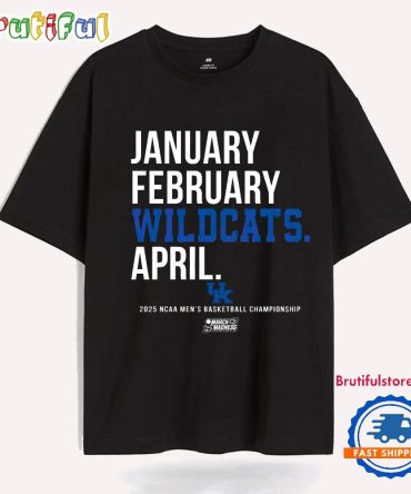 January February Wildcats April Kentucky Wildcats T Shirt