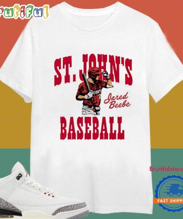 Jared Beebe St. John’S Red Storm Cartoon T Shirt