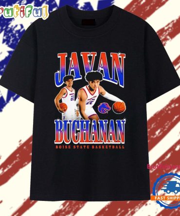 Javan Buchanan Boise State Broncos Player Collage T Shirt