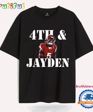 Jayden Daniels Fourth And Jayden Washington Commanders T Shirt