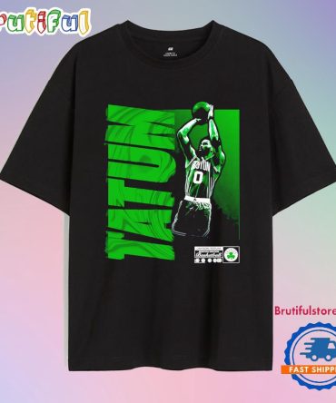 Jayson Tatum Boston Celtics Player Wave T Shirt