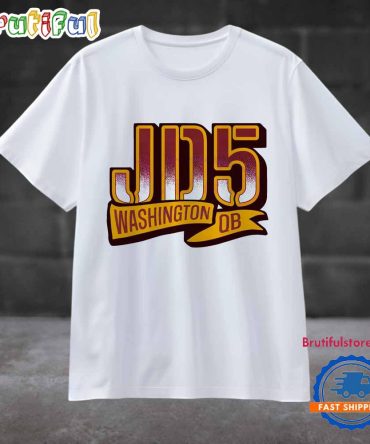 Jd5 Jayden Daniels Washington Commanders Quarterback T Shirt