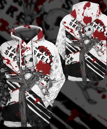 Tnbc Shirt Jack Skellington Horror Version T-Shirt Tnbc Hoodie