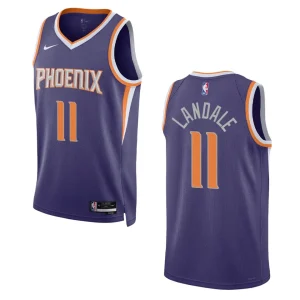 Phoenix Suns Jock Landale 2022-23 Icon Edition Purple Swingman Jersey - Alzaintravels
