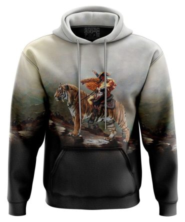 Joe Exotic Tiger Ride V1 Tiger King 3D All Over Print Hoodie