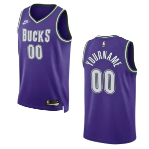 Milwaukee Bucks 2022-23 Classic Edition Joe Ingles Purple Jersey Swingman - Alzaintravels