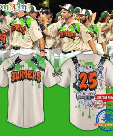 Joliet Slammers Slimers 2025 Baseball Jersey