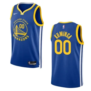 Golden State Warriors Jonathan Kuminga 2022-23 Icon Edition Royal Swingman Jersey - Alzaintravels