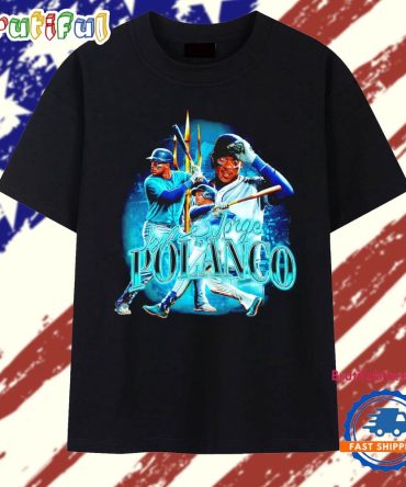 Jorge Polanco Seattle Mariners Signature Graphic T Shirt