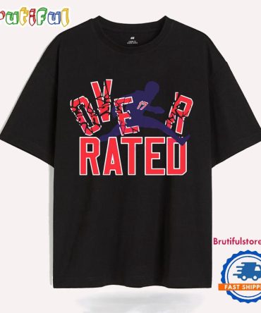 Josh Allen 17 Over Rated Buffalo Bill Football T Shirt