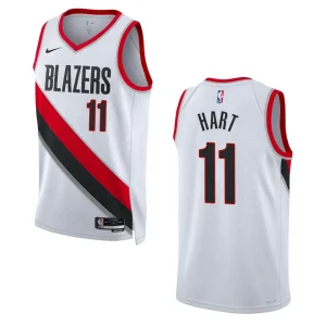 Portland Trail Blazers Josh Hart 2022-23 Association Edition White Swingman Jersey - Alzaintravels