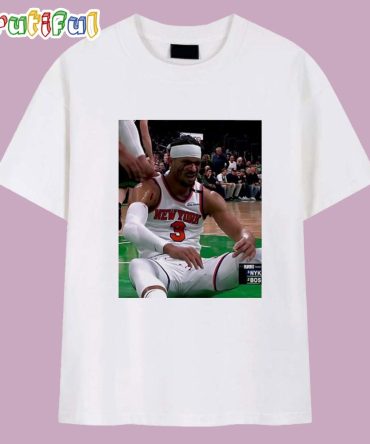 Josh Hart Was Elbowed In The Face Knicks T Shirt